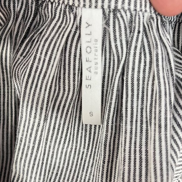 Anthropologie Seafolly Striped Cover-up Dress Size Small - Picture 5 of 7